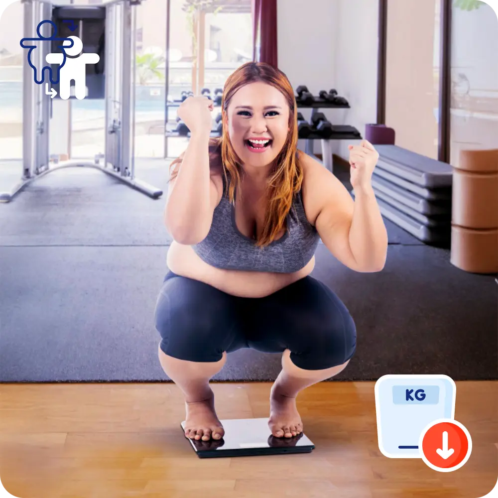 Reduce those extra lbs on your weight scale